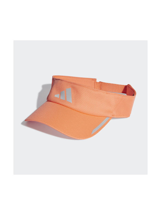 adidas Καπέλο Visor Πορτοκαλί Coral Fusion / Reflective Silver
