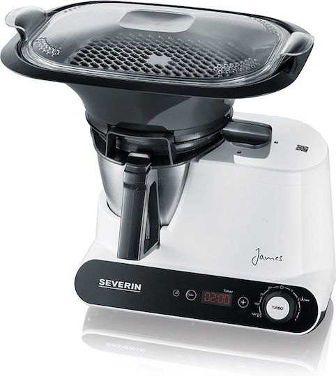 Severin Multifunktionskocher 1050W mit Kapazität 1.5Es Weißer