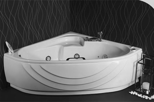 Sanitec Sabrina 502 Cadă De Colț Stângă Din Acrilic Cu Hidromasaj 120x120x60cm Sanitec Sabrina 502 Cadă De Colț Stângă Din Acrilic Cu Hidromasaj 120x120x60cm