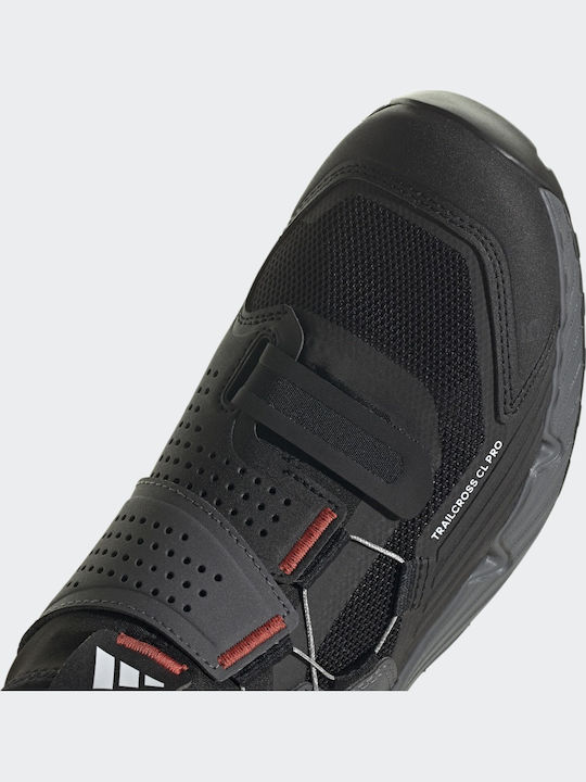 adidas Trailcross Pro Clip-In Hoch Radschuhe Schwarz