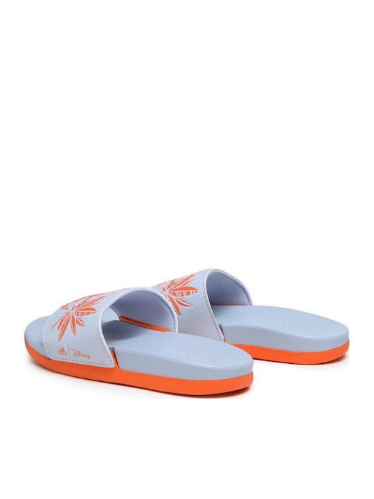 Kids' Slides Blue Adilette Moana K
