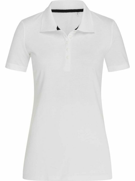 Stedman Hanna Women's Short Sleeve Promotional Blouse White