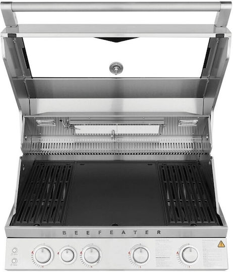 Beef Eater 7000 Premium Ψησταριά Υγραερίου Μαντεμένιας Σχάρας 38x39εκ. με 4 Εστίες 19.9kW και Μάτι Υπερύθρων
