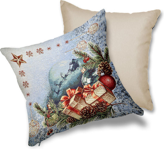 Lino Home Blizard Față de Pernă Albastru Deschis