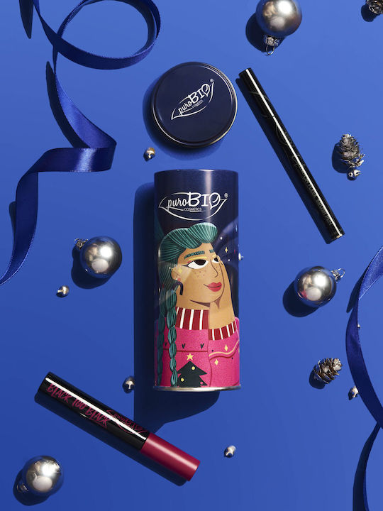 puroBio Cosmetics Blue Box Σετ Μακιγιάζ για τα Μάτια 2τμχ