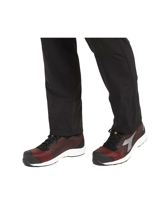 Utility Diadora Safety Low Red S1P with ESD Certification HRO SRC