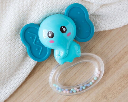 Kiokids Ελεφαντάκι Μασητικός Κρίκος Οδοντοφυΐας από Σιλικόνη για 3 m+