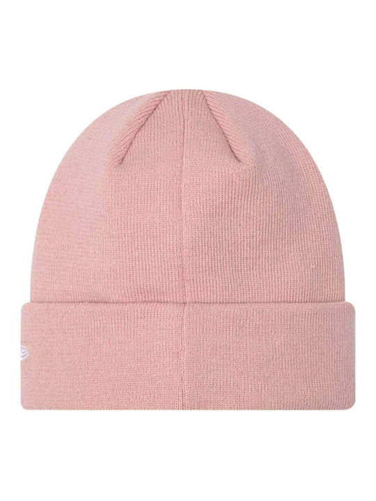 New Era LA Dodgers League Essentials Knitted Beanie Cap Pink 60292664