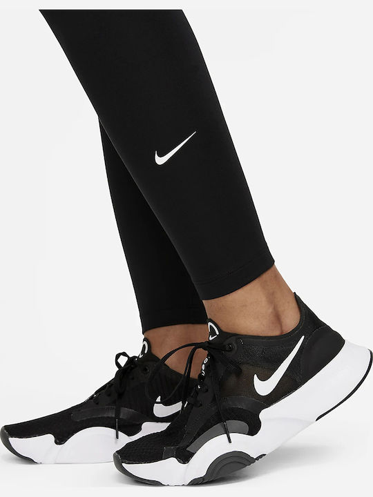 Dri-Fit Therma-Fit One Training Γυναικείο Μακρύ Κολάν Ψηλόμεσο Μαύρο
