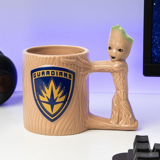 Paladone Guardians of the Galaxy Κούπα Κεραμική Μπεζ