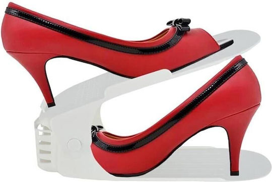 Plastic Husă pentru Pantofi în Culoare Alb 25.5x18.5cm 6buc