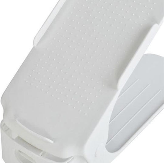 Plastic Husă pentru Pantofi în Culoare Alb 25.5x18.5cm 6buc