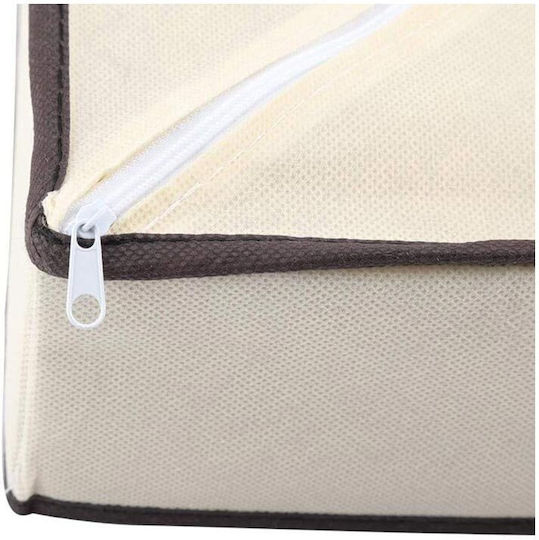 Fabric Drawer Organizer for Underwear / Socks in Beige Colour 30x25x10cm