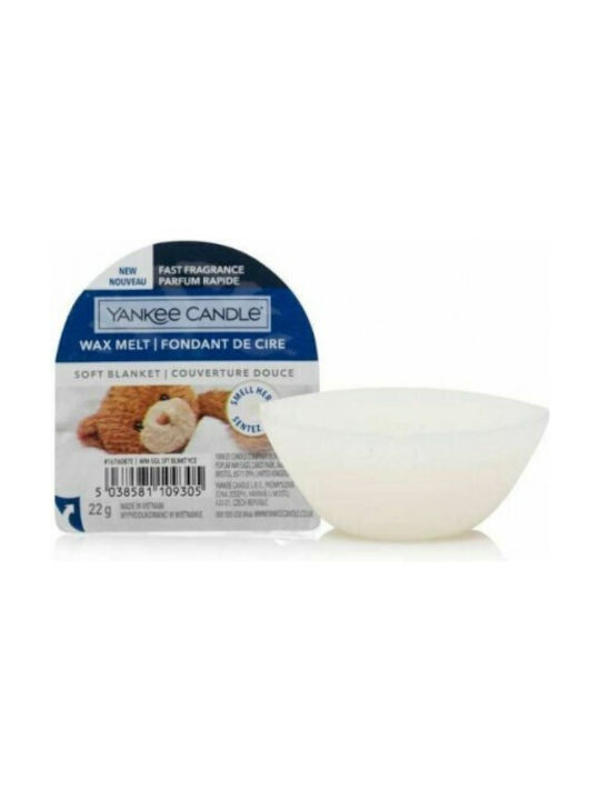 Yankee Candle Fragrance Wax Melt with Fragrance Soft Blanket 1pcs 22gr