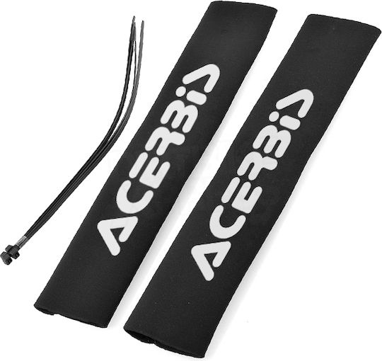 Acerbis Motorcycle Front Suspension Protectors Black