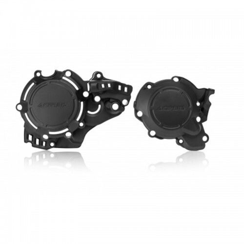 Acerbis X-Power Motorcycle Engine Cover Protector Husqvarna TE / TC 125 KTM 125 EXC / 125 SX Black