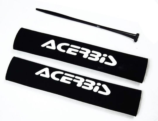 Acerbis Motorcycle Front Suspension Protectors Black