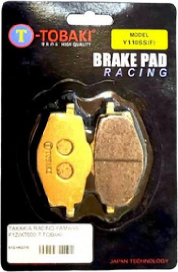 Tobaki Motorcycle Brake Pads Rear Racing Pads for Yamaha F1Z XT 600 for Yamaha XT 600 DT Crypton F1ZR