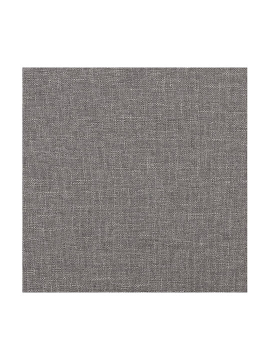vidaXL Three-Seater Couch Open Grey 228x77x80 cm