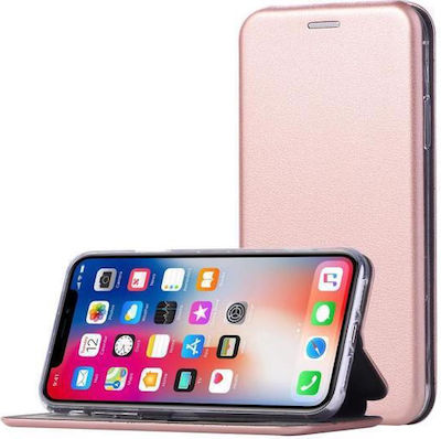 Diva Synthetic Leather Book Rose Gold (Galaxy A13 4G)