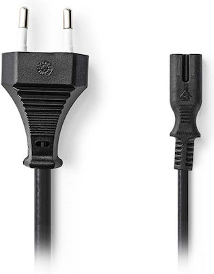 Euro - IEC C7 Cable 1.5m Black (HHJ-AC052)