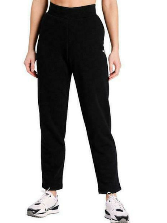 Essentials Talie înaltă Pantaloni de Trening Negru
