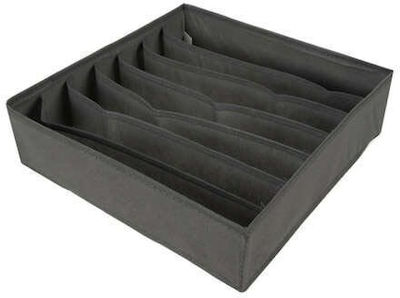 Aria Trade Stoff Schubladenorganisator für Kleidung in Gray Farbe 33x33x9cm 4Stück