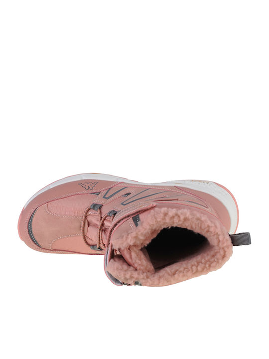 Floki Tex T Kids Snow Boots with Velcro Pink