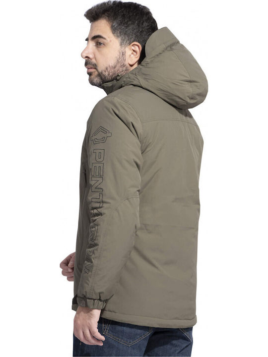Pentagon Hoplite Escape Hunting Jacket Fleece Khaki