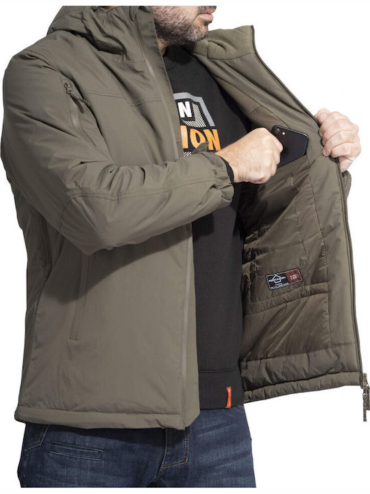 Pentagon Hoplite Escape Hunting Jacket Fleece Khaki