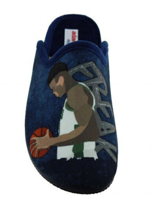 Antetokoumpo Greek Freak Men's Printed Slippers Blue