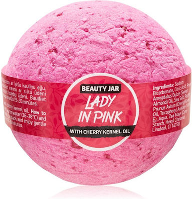 Beauty Jar Lady In Pink Bath Bombs with Cherry Kernel Oil 150gr