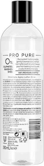 TRESemme Pro Pure Radiant Colour Shampoos Glanz für Gefärbt Haare 380ml