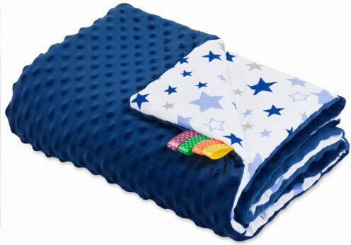 Jukki Babydecke Wickeltücher für Kinderzimmer Milky Way 75x100cm