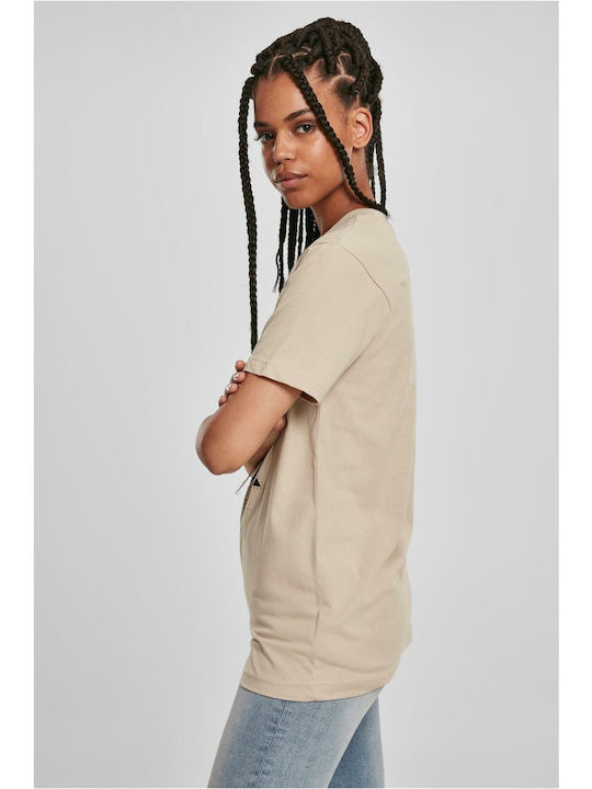 Tricou Oversized Damă Bej