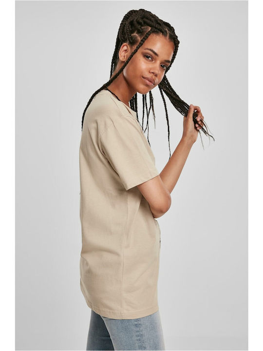 Tricou Oversized Damă Bej