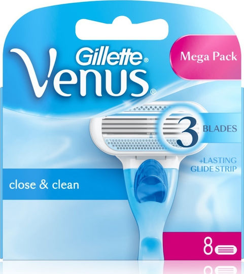 Venus Classic Safety Razor with Blades 8pcs