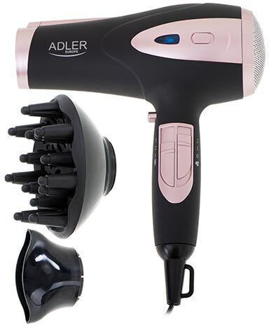 Adler Ionic Πιστολάκι Μαλλιών με Φυσούνα 2200W