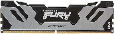 Kingston Fury Renegade Silver 16GB DDR5 RAM με Ταχύτητα 7200 για Desktop