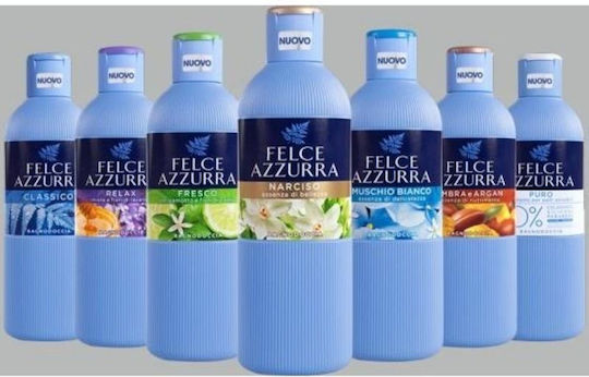 Felce Azzurra Bubble Bath Gel with Almond & Scent Almond & White Tea 650ml