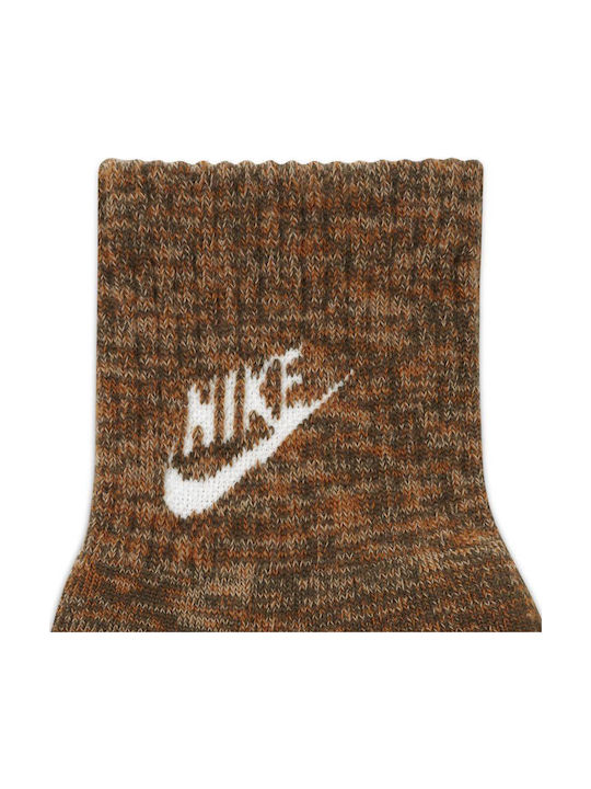 Nike Everyday Plus Cush Sportsocken Braun 1 Paar