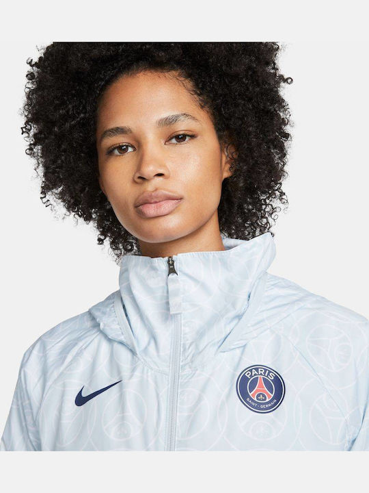 Paris Saint-Germain Γυναικείο Αθλητικό Μπουφάν Aura / White