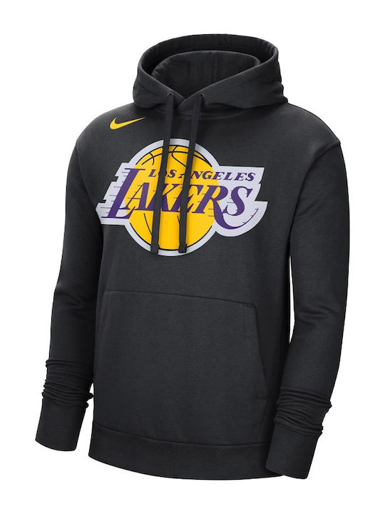 Los Angeles Lakers Sweatshirt with Hood Black