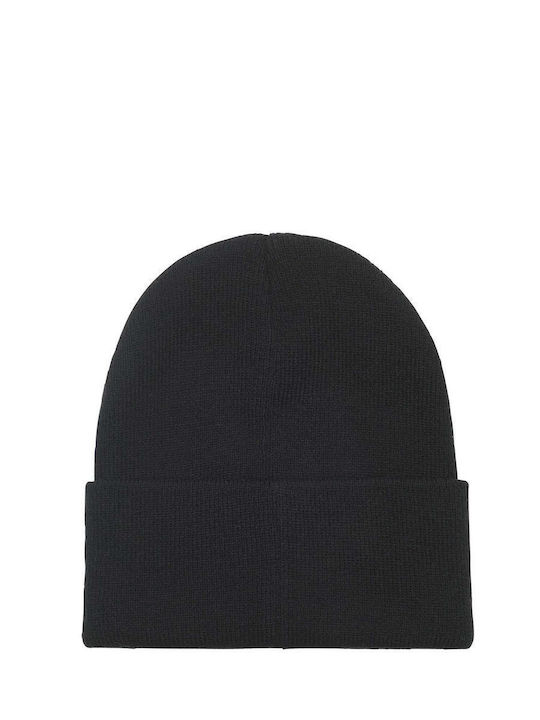 Karma Beanie Masculin Căciulă Tricotat în culoarea Negru