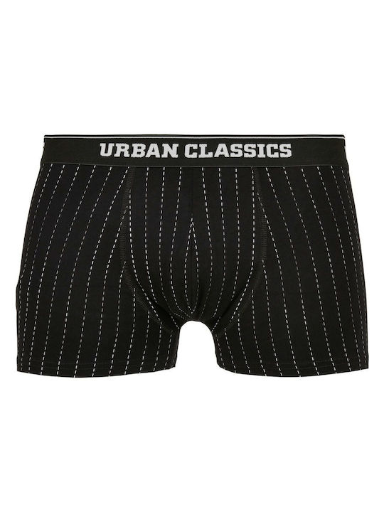 Urban Classics TB4417 Herren Boxershorts Grey / Black / Bordeaux / Green 5Packung