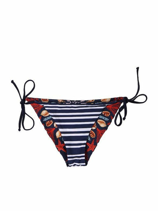 Carola B Bikini Slip Cu Dantelă Floral