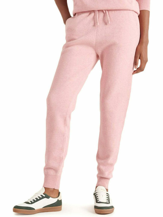 Pantaloni de Trening cu elastic Soft Pink Marl roz Marl