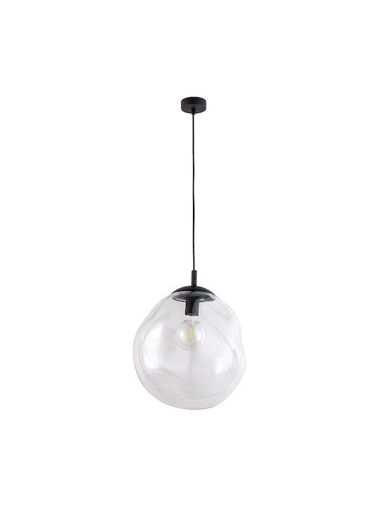 TK Lighting Sol Pendant Light Single-Light for Socket E27 Transparent