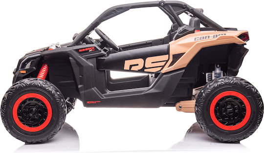 Can-am Maverick Rs Две Места с Дистанционно Управление Лицензиран 24 Волта Черен