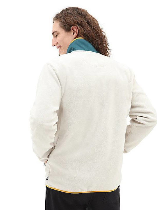 Vans Men's Sweatshirt Jacket with Pockets White